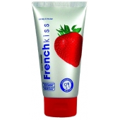 Съедобный лубрикант Frenchkiss с ароматом клубники - 75 мл. - Joy Division - купить с доставкой в Туле