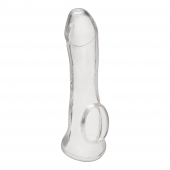 Прозрачная насадка на пенис Transparent Penis Enhancing Sleeve Extension - 15,9 см. - BlueLine - в Туле купить с доставкой