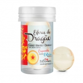 Интимный гель Esferas do Dragao Hot Ball с охлаждающе-разогревающим эффектом (2 шарика по 3 гр.) - HotFlowers - купить с доставкой в Туле