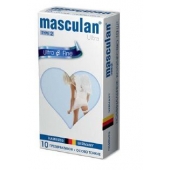 Ультратонкие презервативы Masculan Ultra Fine с обильной смазкой - 10 шт. - Masculan - купить с доставкой в Туле