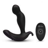 Черный анальный стимулятор с вращением и вибрацией 360 Plug - 13 см. - b-Vibe - в Туле купить с доставкой