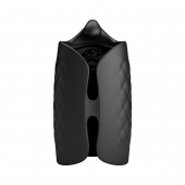 Черный мастурбатор с вибростимуляцией головки Black Glans Trainer - Baile - в Туле купить с доставкой