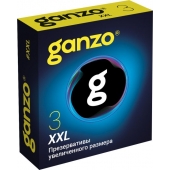 Презервативы увеличенного размера Ganzo XXL - 3 шт. - Ganzo - купить с доставкой в Туле
