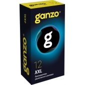Презервативы увеличенного размера Ganzo XXL - 12 шт. - Ganzo - купить с доставкой в Туле