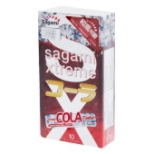 Ароматизированные презервативы Sagami Xtreme COLA - 10 шт. - Sagami - купить с доставкой в Туле