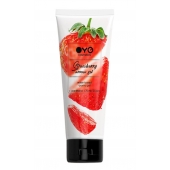 Лубрикант на водной основе OYO Aroma Gel Strawberry с ароматом клубники - 75 мл. - OYO - купить с доставкой в Туле