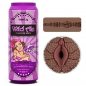 Коричневый мастурбатор-вагина Pleasure Brew Masturbator-Wild Ale в банке - Lovetoy - в Туле купить с доставкой