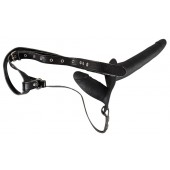 Женский страпон с вагинальной пробкой - 15 см. - Orion - купить с доставкой в Туле