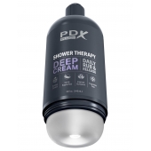 Мастурбатор в бутылке Shower Therapy Deep Cream - Pipedream - в Туле купить с доставкой