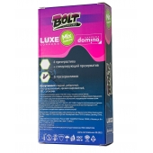 Набор презервативов Bolt Condoms - Luxe - купить с доставкой в Туле