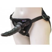 Комплект из трусиков Harness и двух насадок - 20,5 и 18 см. - LOVETOY (А-Полимер) - купить с доставкой в Туле