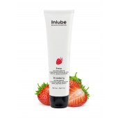 Лубрикант на водной основе Nuei Inlube с алоэ вера и ароматом клубники - 100 мл. - Nuei cosmetics - купить с доставкой в Туле
