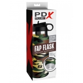 Мастурбатор в камуфляжной колбе Fap Flask - Pipedream - в Туле купить с доставкой
