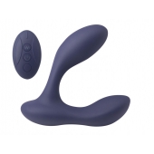 Синий массажер простаты с двумя моторами P-Bliss - Lola Games - в Туле купить с доставкой