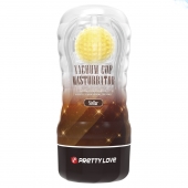 Прозрачный текстурированный мастурбатор Vacuum Cup Masturbator Stellar - Baile - в Туле купить с доставкой