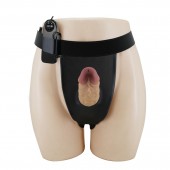 Полый вибрострапон на регулируемых трусиках Draven - 17,5 см. - Baile - купить с доставкой в Туле