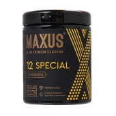 Презервативы с точками и рёбрами MAXUS Special - 12 шт. - Maxus - купить с доставкой в Туле