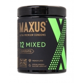 Презервативы MAXUS Mixed - 12 шт. - Maxus - купить с доставкой в Туле