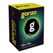 Супертонкие презервативы Ganzo Ultra thin - 30 шт. - Ganzo - купить с доставкой в Туле
