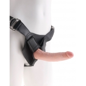 Страпон на виниловых трусиках Strap-on Harness Cock - 17,8 см. - Pipedream - купить с доставкой в Туле