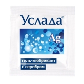 Гель-лубрикант «Услада с серебром» - 3 гр. - Биоритм - купить с доставкой в Туле