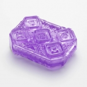Фиолетовый мастурбатор-стимулятор Tenga Uni Amethyst - Tenga - в Туле купить с доставкой