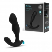 Черный утяжеленный анальный стимулятор Rocker Plug - 12 см. - b-Vibe - в Туле купить с доставкой