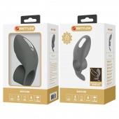 Серое кольцо на пенис с вибрацией - Baile - в Туле купить с доставкой