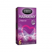 Презервативы с рёбрышками Domino Harmony - 6 шт. - Domino - купить с доставкой в Туле