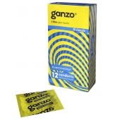 Классические презервативы с обильной смазкой Ganzo Classic - 12 шт. - Ganzo - купить с доставкой в Туле