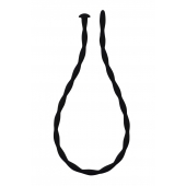 Черный уретральный массажер Glide Large - 30 см. - Lola Games - купить с доставкой в Туле