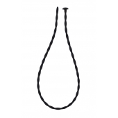 Черный уретральный массажер Glide Medium - 30 см. - Lola Games - купить с доставкой в Туле