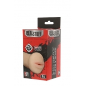 Нежный мастурбатор-ротик REALSTUFF 5INCH MASTURBATOR BJ - Dream Toys - в Туле купить с доставкой