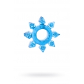 Голубая гелевая насадка-звезда - Toyfa Basic - в Туле купить с доставкой