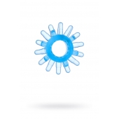 Голубая гелевая насадка с шипиками - Toyfa Basic - в Туле купить с доставкой