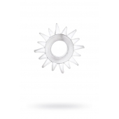 Прозрачное гелевое эрекционное кольцо-солнце - Toyfa Basic - в Туле купить с доставкой