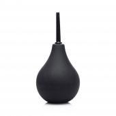 Черный анальный душ Thin Tip Enema Bulb - XR Brands - купить с доставкой в Туле