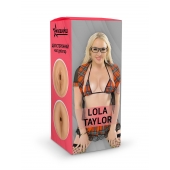 Двусторонний мастурбатор Lola Taylor - 22 см. - ФлешНаш - в Туле купить с доставкой