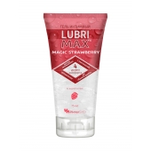 Интимный гель-смазка на водной основе Lubrimax Magic Strawberry - 75 мл. - ИнтелБИО - купить с доставкой в Туле
