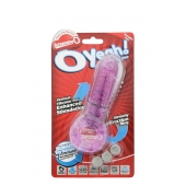 Фиолетовое эрекционное кольцо с вибрацией и пальчиком OYEAH PURPLE - Screaming O - в Туле купить с доставкой