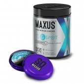 Гладкие презервативы Maxus G spot с двойной спиралью - 15 шт. - Maxus - купить с доставкой в Туле