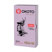 Презервативы OKOTO Mega Mix - 12 шт. - Sitabella - купить с доставкой в Туле
