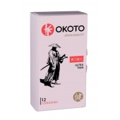Тонкие презервативы OKOTO Ultra Thin - 12 шт. - Sitabella - купить с доставкой в Туле