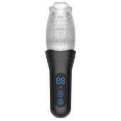 Автоматический мастурбатор Oral Sex Masturbator с функциями ротации, вибрации и фрикций - Secwell - в Туле купить с доставкой