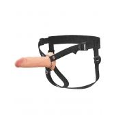 Полый страпон на ремнях 6’’ Hollow Silicone Strap-on - Pipedream - купить с доставкой в Туле