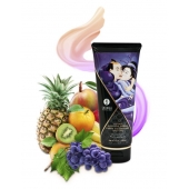 Массажный крем для тела с ароматом экзотических фруктов Exotic fruits - 200 мл. - Shunga - купить с доставкой в Туле