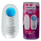 Мастурбатор с шариком внутри Wonder ball - Baile - в Туле купить с доставкой