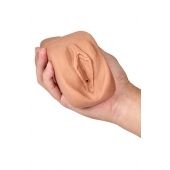 Маструбатор-вагина с вибрацией Soft   Wet Renata Realistic Tan Masturbator - Blush Novelties - в Туле купить с доставкой