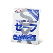 Презерватив Sagami Xtreme Ultrasafe с двойным количеством смазки - 1 шт. - Sagami - купить с доставкой в Туле
