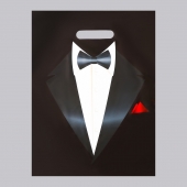 Пакет «Смокинг» полиэтиленовый с вырубной ручкой (30х40 см) - UPAK LAND - купить с доставкой в Туле